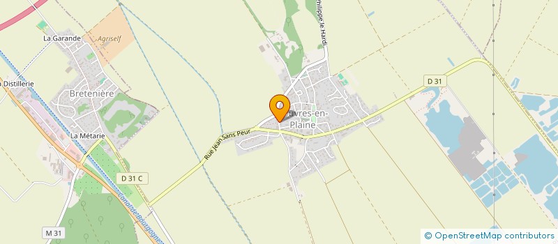 localisation de l'entreprise SCI VERMEER  ROUVRES-EN-PLAINE