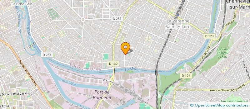 localisation de l'entreprise SCI VERMEER à SAINT-MAUR-DES-FOSSES