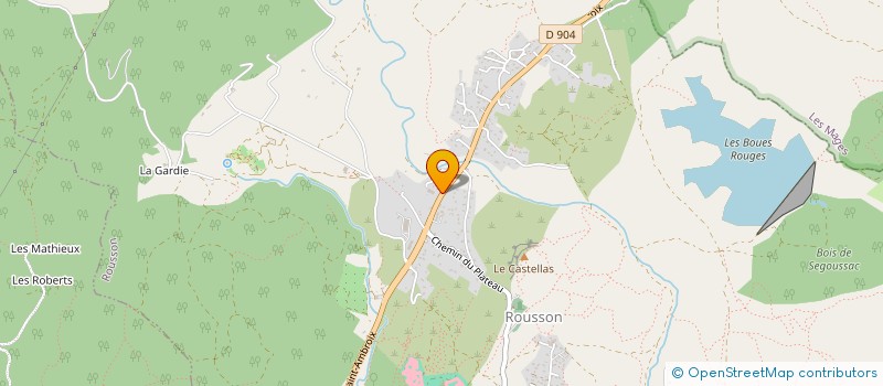 localisation de l'entreprise SCI VERMEERSCH  ROUSSON