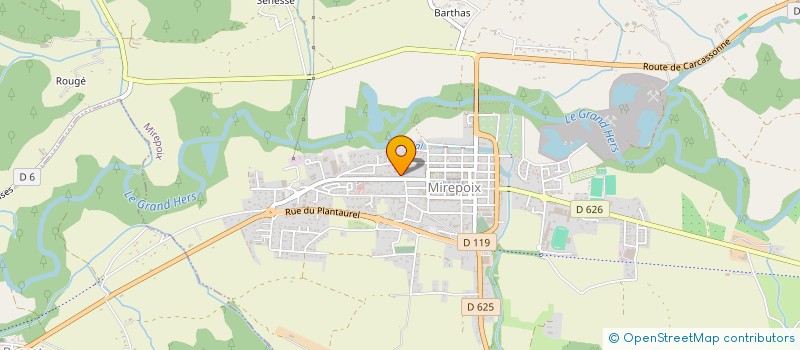 localisation de l'entreprise SCI VERMEIL à MIREPOIX