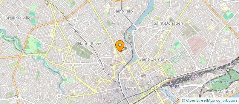 localisation de l'entreprise SCI VERMELLE à NANTES