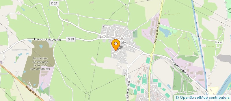 localisation de l'entreprise SCI VERMOIZY  MABLY