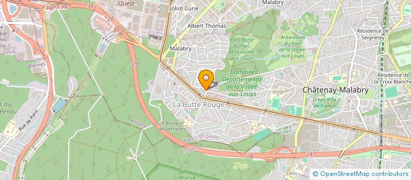 localisation de l'entreprise SCI VERMON  CHATENAY-MALABRY