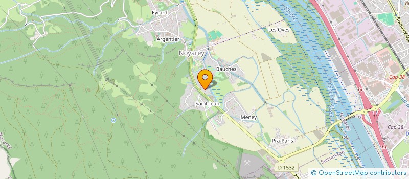 localisation de l'entreprise SCI VERNAY à NOYAREY