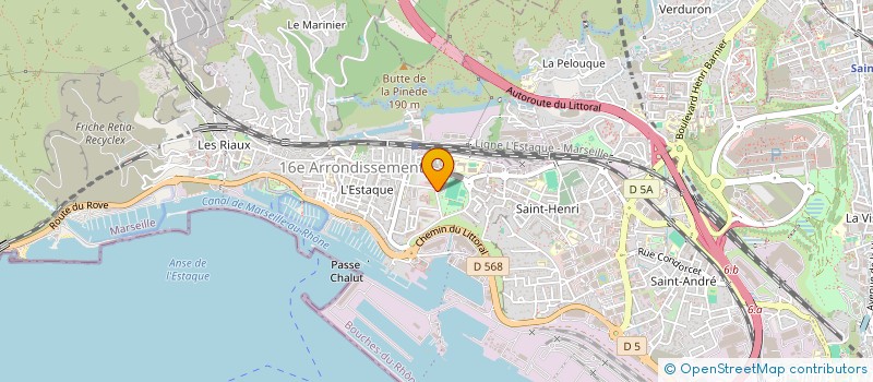 localisation de l'entreprise SCI VERNAZZA à MARSEILLE