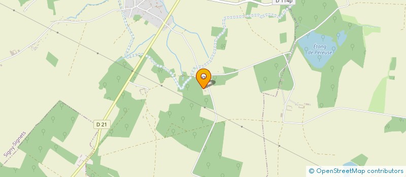 localisation de l'entreprise SCI VERNEIL DELESALLE  SIGNY-SIGNETS