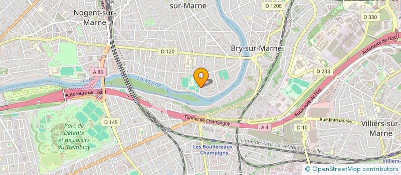 localisation de l'entreprise SCI VERNEIXIENNE  LE PERREUX-SUR-MARNE