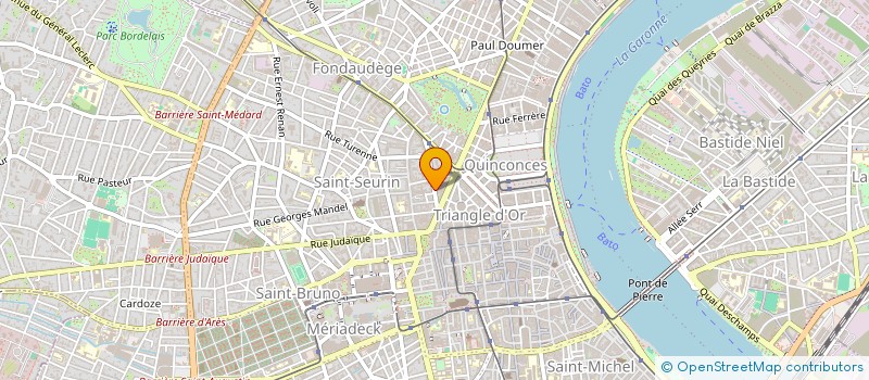 localisation de l'entreprise SCI VERNEUIL  BORDEAUX