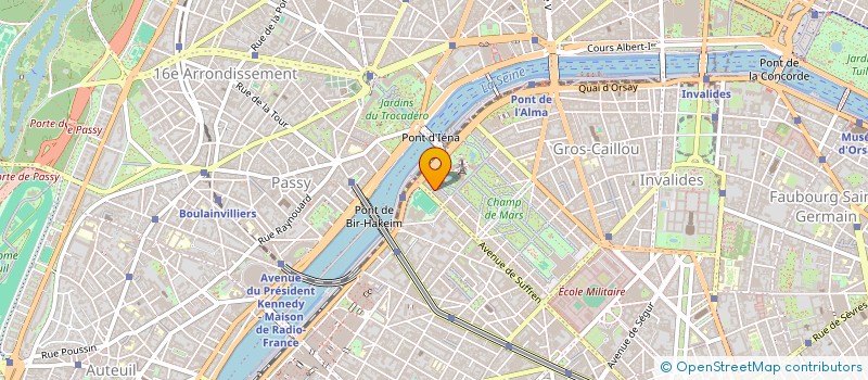 localisation de l'entreprise SCI VERNICOS ESTATES  PARIS