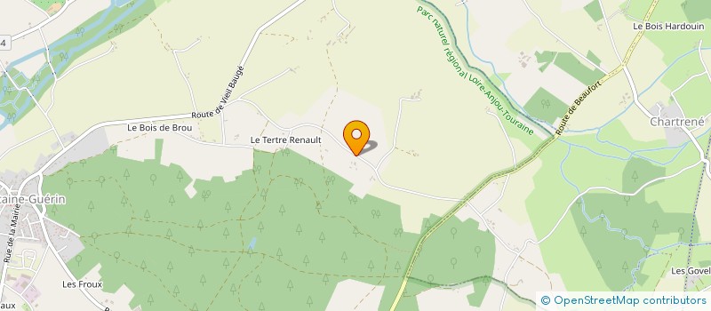 localisation de l'entreprise SCI VERNUSSON à BRISSAC LOIRE AUBANCE