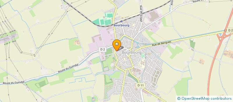 localisation de l'entreprise SCI VERO  BOURBOURG