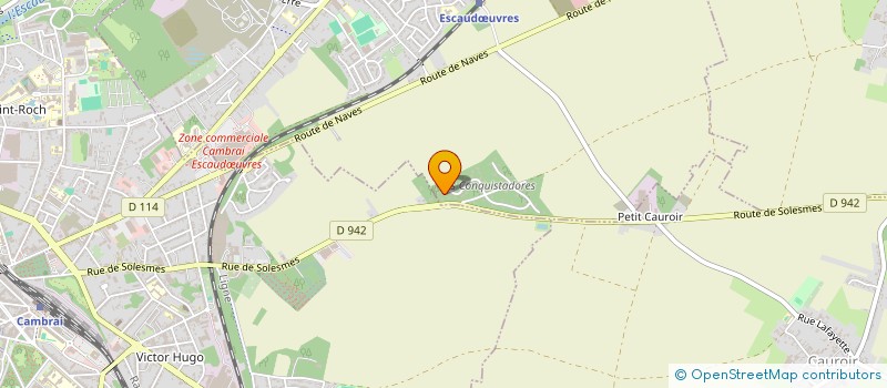 localisation de l'entreprise SCI VERO  ESCAUDUVRES