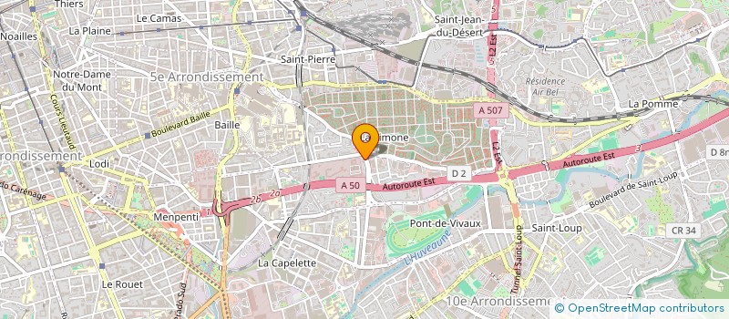 localisation de l'entreprise SCI VERO à MARSEILLE