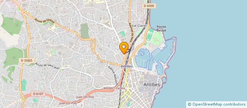 localisation de l'entreprise SCI VERO à ANTIBES