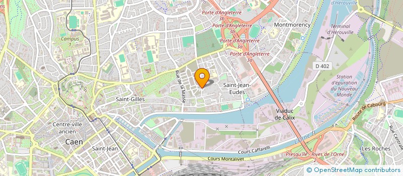 localisation de l'entreprise SCI VEROCASTEP  CAEN