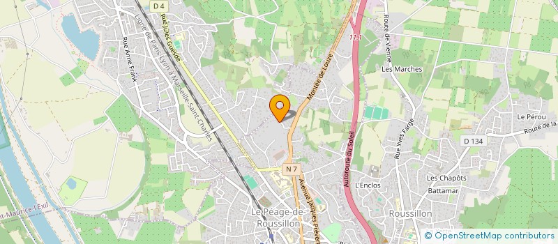 localisation de l'entreprise SCI VERODRINE  CALUIRE-ET-CUIRE