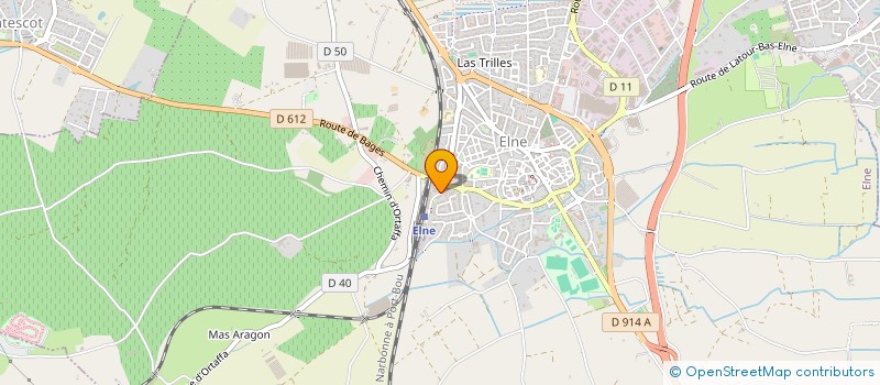 localisation de l'entreprise SCI VEROGIS  ELNE