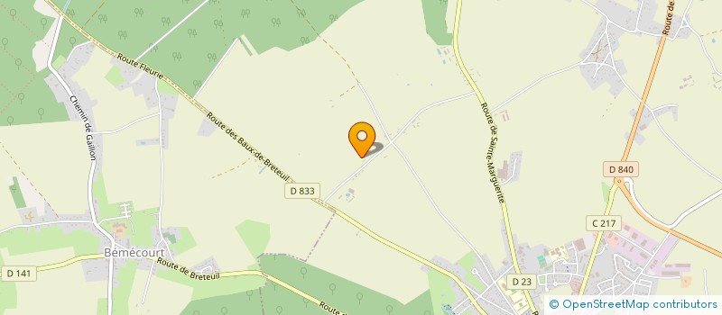 localisation de l'entreprise SCI VERON M.J.A.C.  MESNILS-SUR-ITON