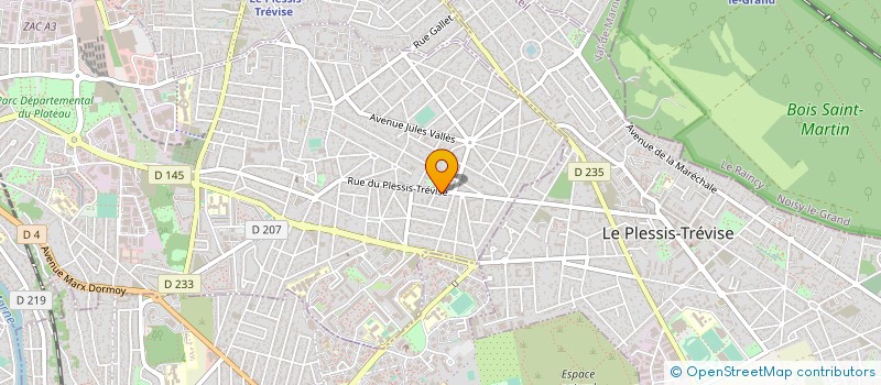 localisation de l'entreprise SCI VERONE à CHAMPIGNY-SUR-MARNE