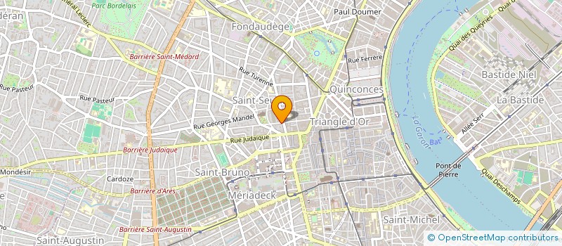 localisation de l'entreprise SCI VERONESE  BORDEAUX