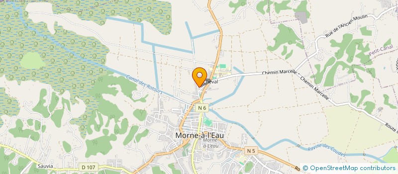 localisation de l'entreprise SCI VERONI à MORNE A L'EAU