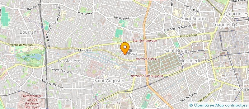 localisation de l'entreprise SCI VERONIQUE  BORDEAUX