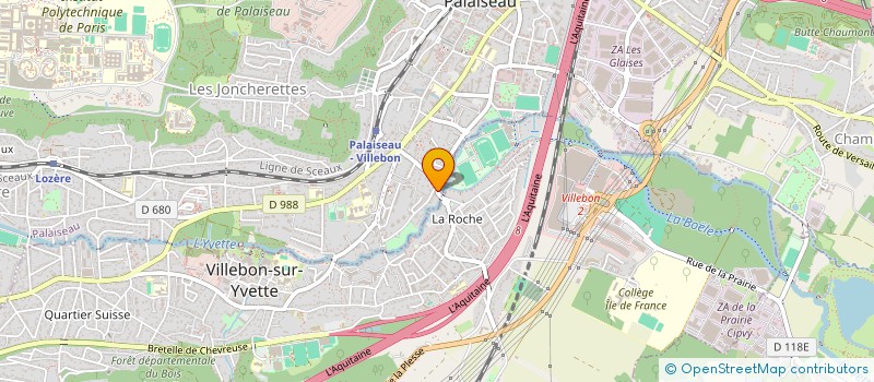 localisation de l'entreprise SCI VERONIQUE à PALAISEAU