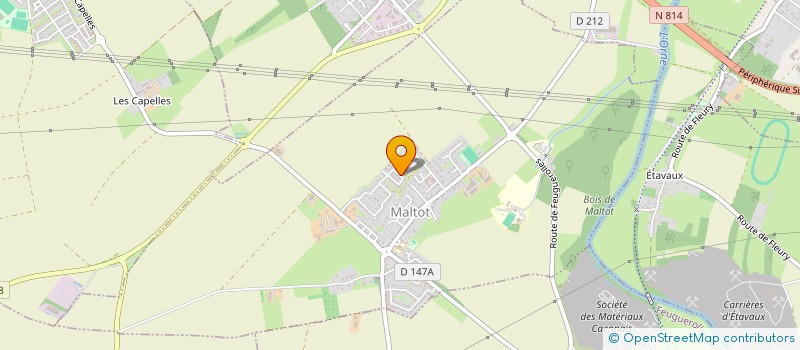 localisation de l'entreprise SCI VEROPIERLOU  MALTOT