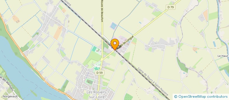 localisation de l'entreprise SCI VERPAL à GENNES-VAL-DE-LOIRE