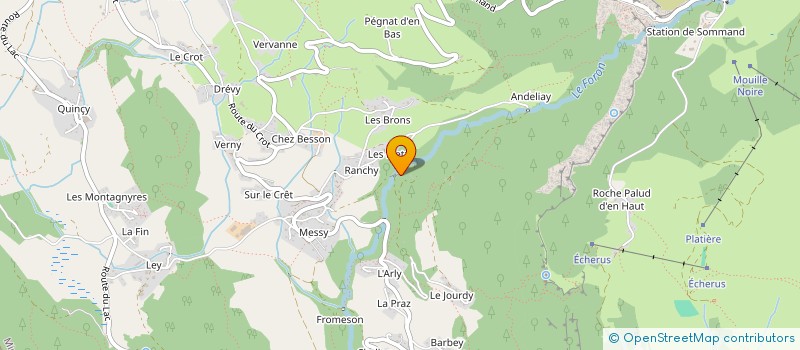 localisation de l'entreprise SCI VERS LA GROTTE  LA RIVIERE ENVERSE