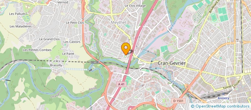 localisation de l'entreprise SCI VERS LE NANT  SAINT-GERVAIS-LES-BAINS