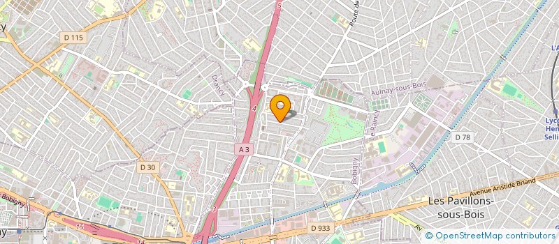 localisation de l'entreprise SCI VERSAILLES  BONDY