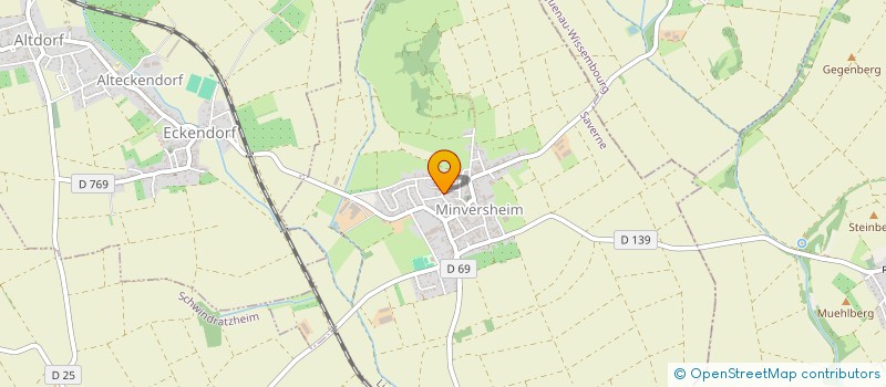 localisation de l'entreprise SCI VERSAILLES  MINVERSHEIM