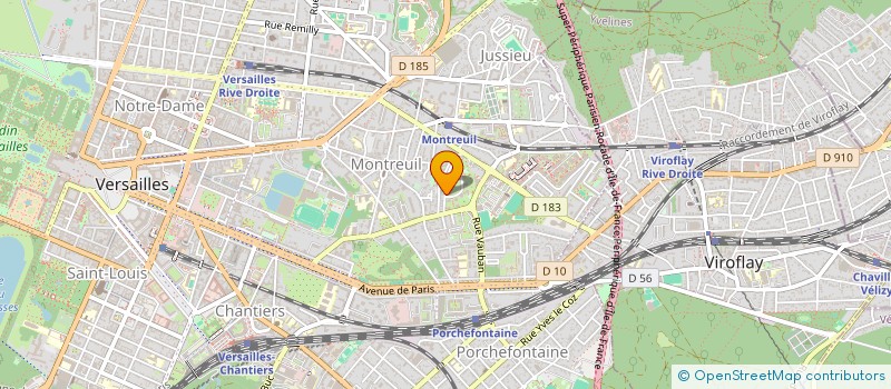 localisation de l'entreprise SCI VERSAILLES PAROISSE à VERSAILLES