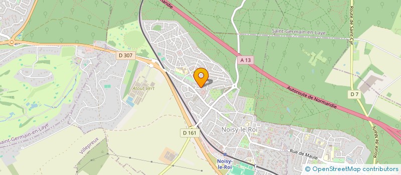 localisation de l'entreprise SCI VERSAILLES-SATORY à NOISY-LE-ROI