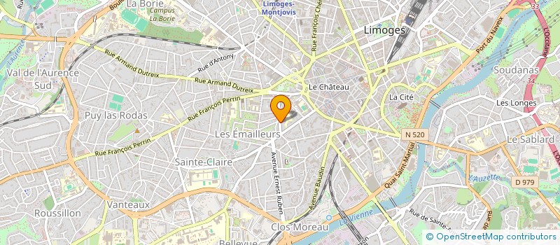 localisation de l'entreprise SCI VERSAILLES - TAOBEITH à LIMOGES