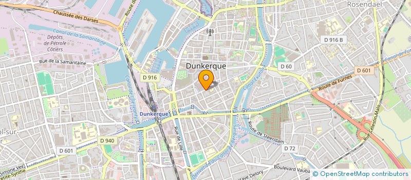 localisation de l'entreprise SCI VERSCHAVE ET FILS à DUNKERQUE