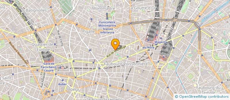 localisation de l'entreprise SCI VERSIGNY-DEPMAR  CAMBREMER