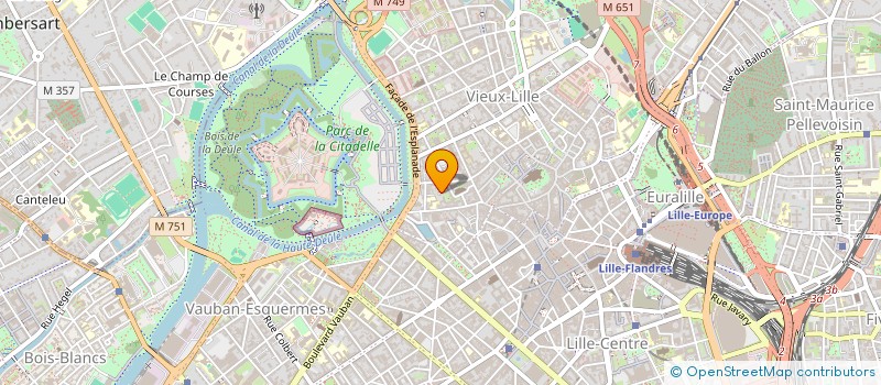 localisation de l'entreprise SCI VERSPY à LILLE