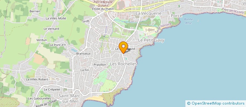 localisation de l'entreprise SCI VERSTRA  SAINT-NAZAIRE