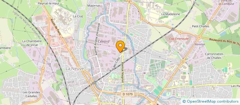 localisation de l'entreprise SCI VERT TROPICAL à BOURG-EN-BRESSE