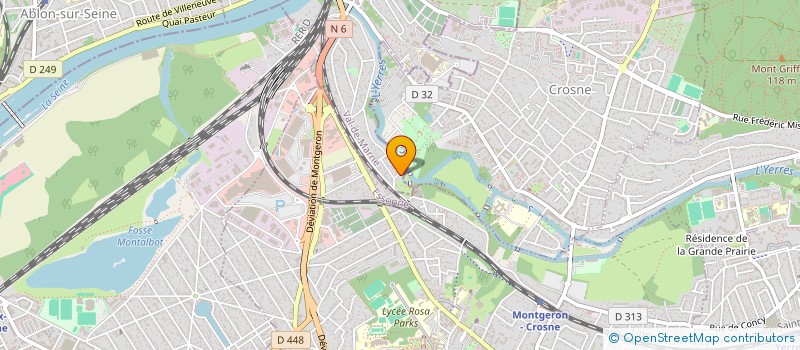 localisation de l'entreprise SCI VERTCOEUR  VILLENEUVE-SAINT-GEORGES