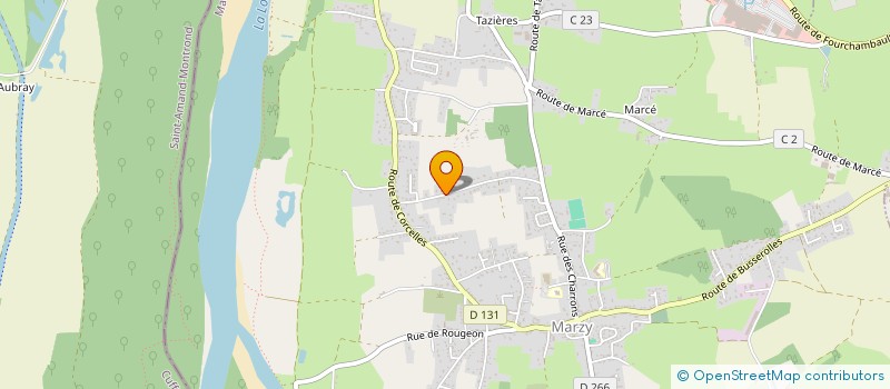 localisation de l'entreprise SCI VERTE VALLEE à MARZY