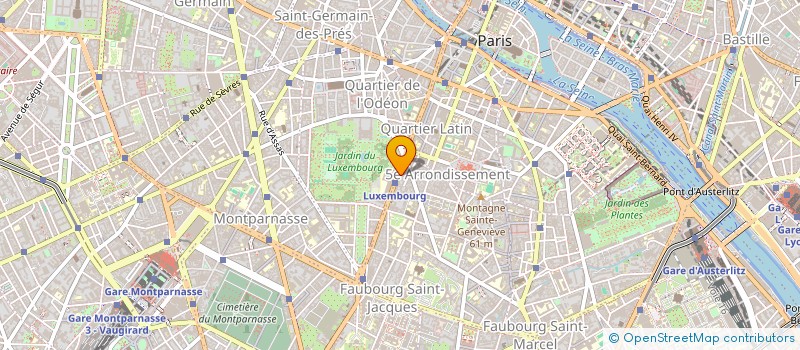 localisation de l'entreprise SCI VERTICAL  PARIS