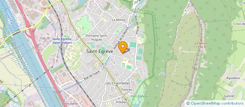 localisation de l'entreprise SCI VERTILE  SAINT-EGREVE