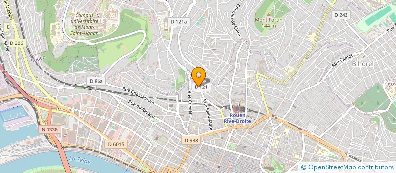 localisation de l'entreprise SCI VERTOME à ROUEN