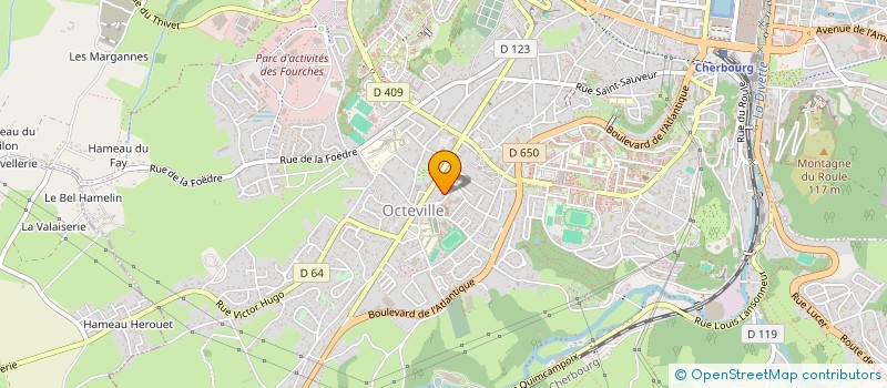 localisation de l'entreprise SCI VERTUMNE à CHERBOURG-EN-COTENTIN