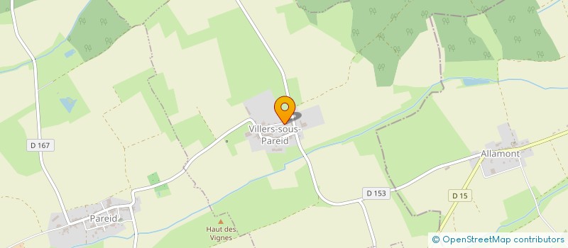 localisation de l'entreprise SCI VERTVALLEE à SAINT-HILAIRE-EN-WOEVRE