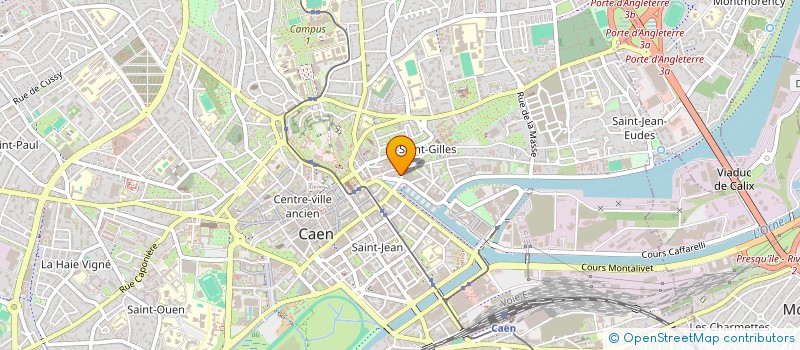 localisation de l'entreprise SCI VESC-IMMO à CAEN