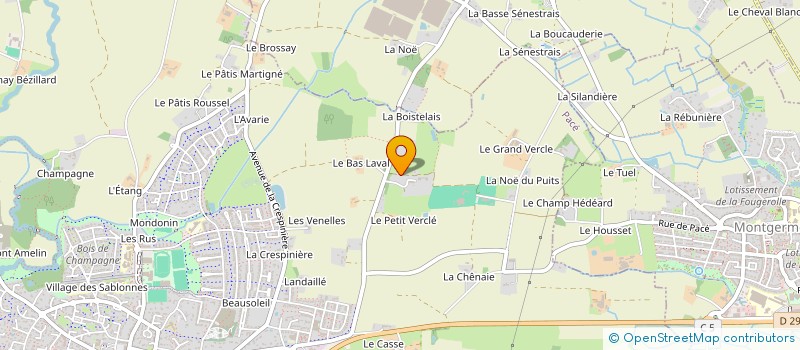 localisation de l'entreprise SCI VESDELOU à PACE